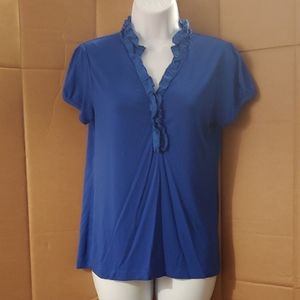Women's George Blue Shirt, M
